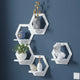 GeoNest™ Geometric Wall Shelf Set
