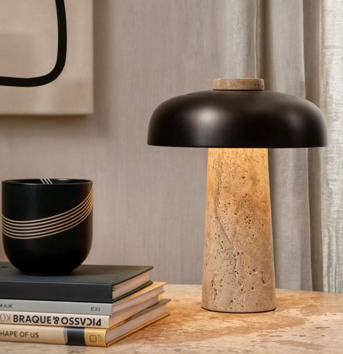 Amari Stone Table Lamp