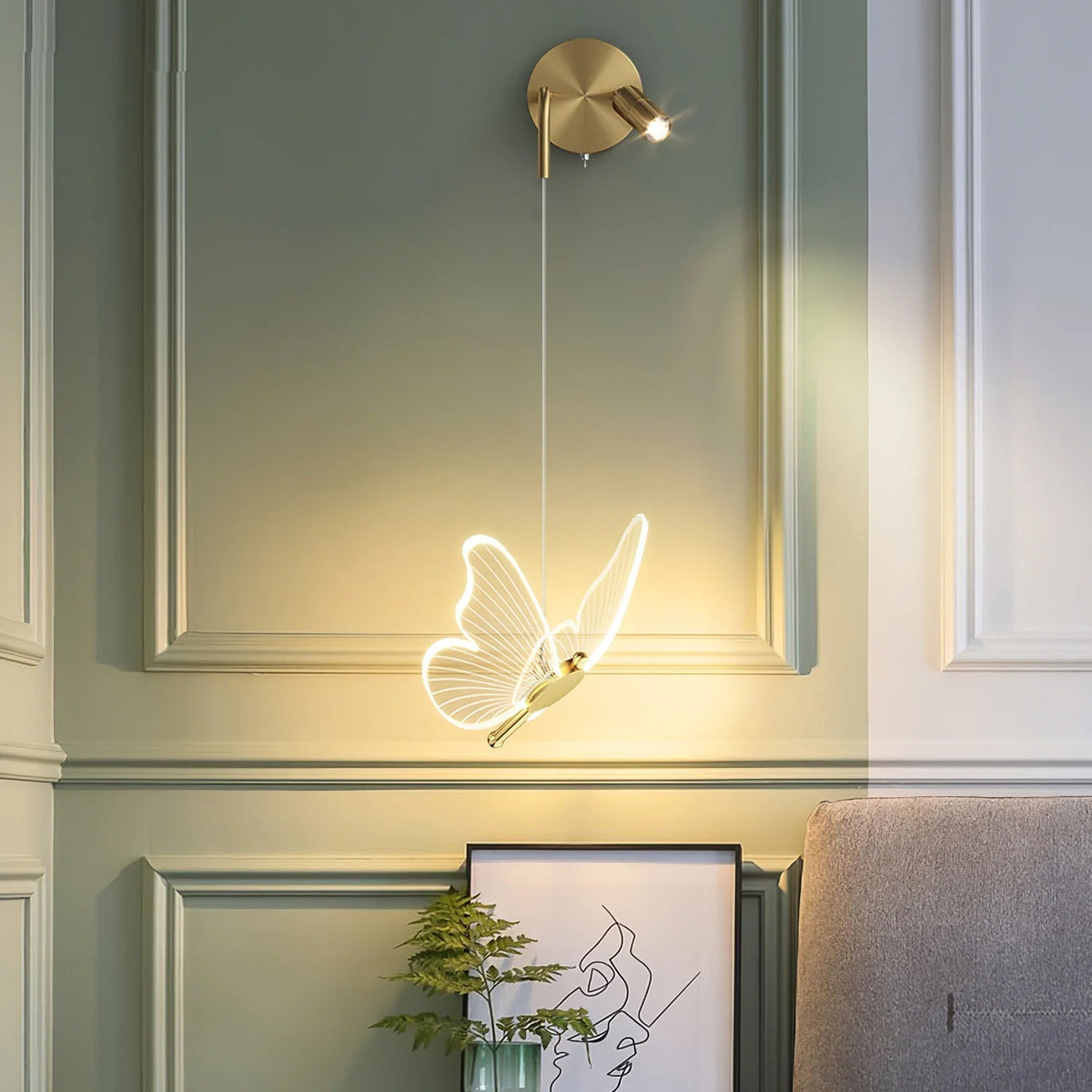 Kazamu Butterfly Wall Light – photo 8