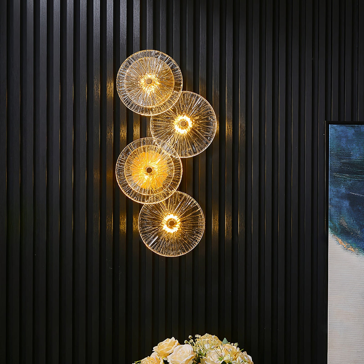 Kazamu Floral Lotus Wall Light – photo 4