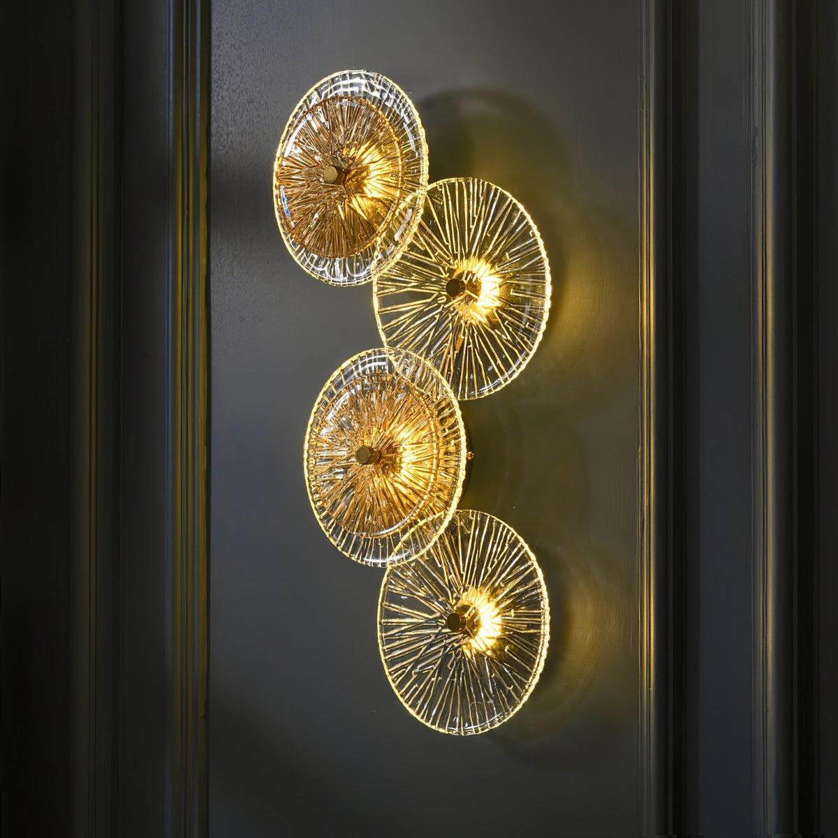 Kazamu Floral Lotus Wall Light – photo 5