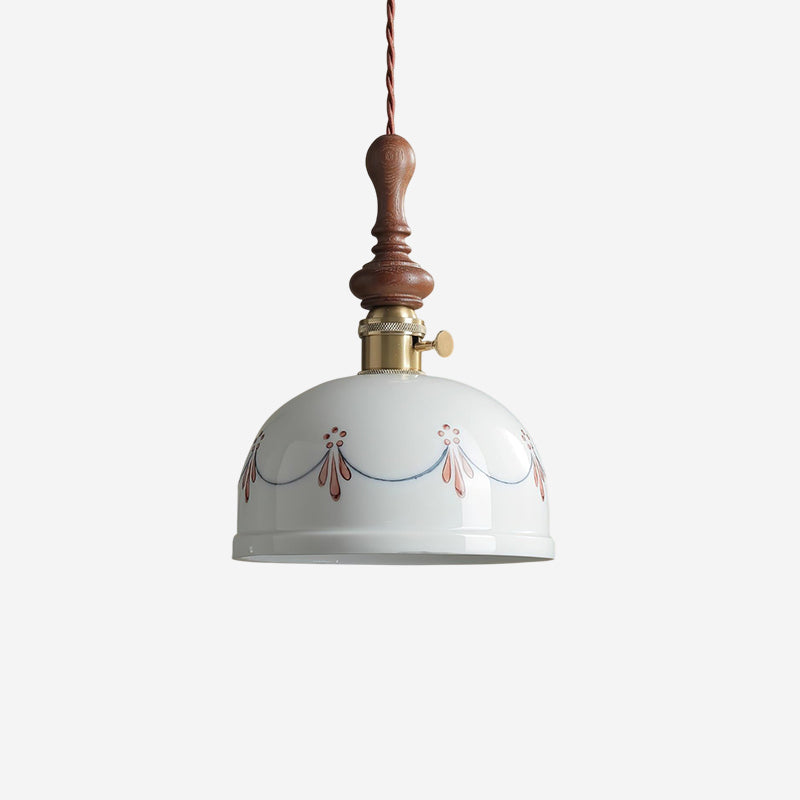 Kazamu Scalloped Shade Pendant Light