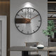 Steel & Walnut Wall Clock