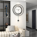 Minimal Metal Wall Clock