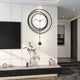 Minimal Metal Wall Clock