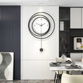 Minimal Metal Wall Clock