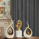 Aurelia™ Gold Ceramic Vase