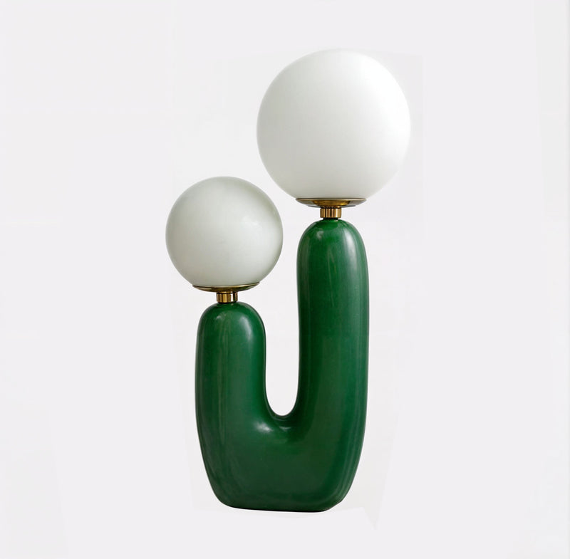 Alva Table Lamp — Resin & Ceramic