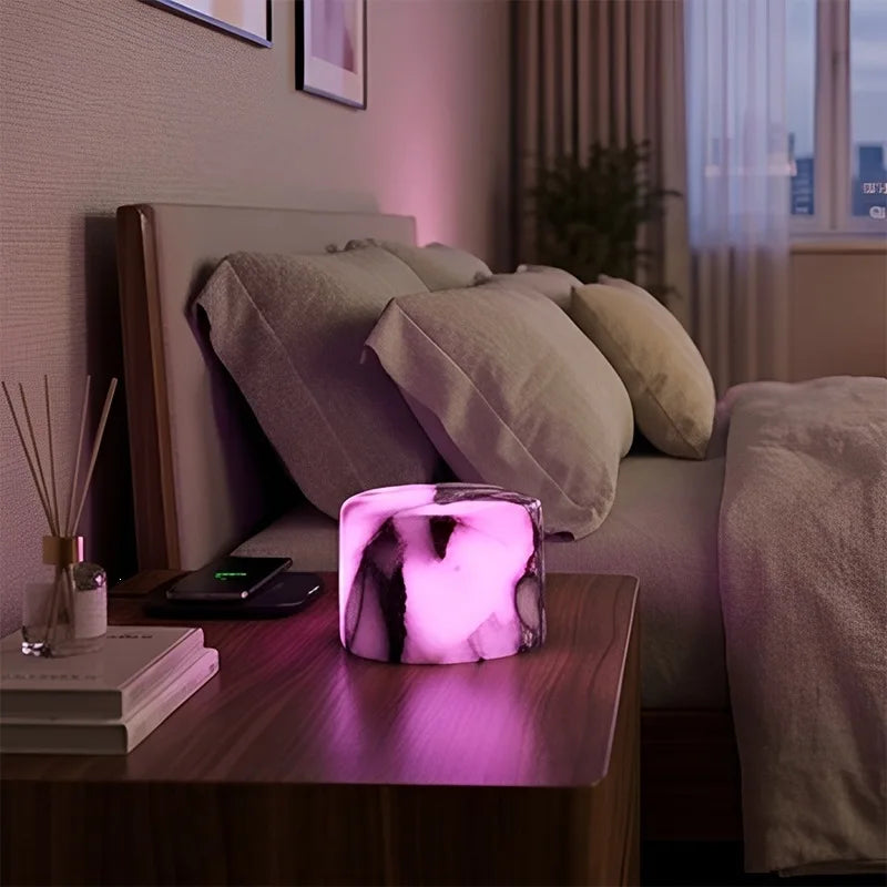 Tactile Table Lamp | Wireless Charging Base | Dimmable
