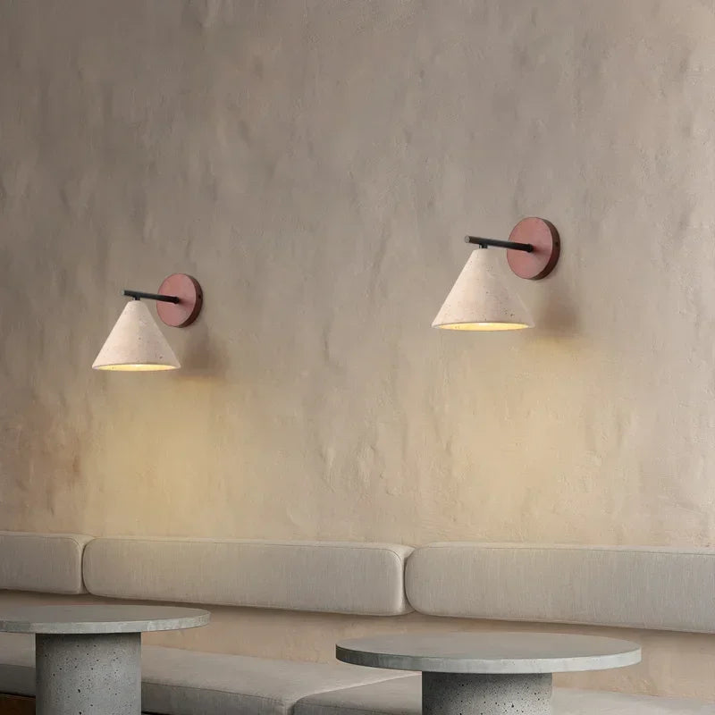 Natural Stone Wall Light | E27 | Bulb Included