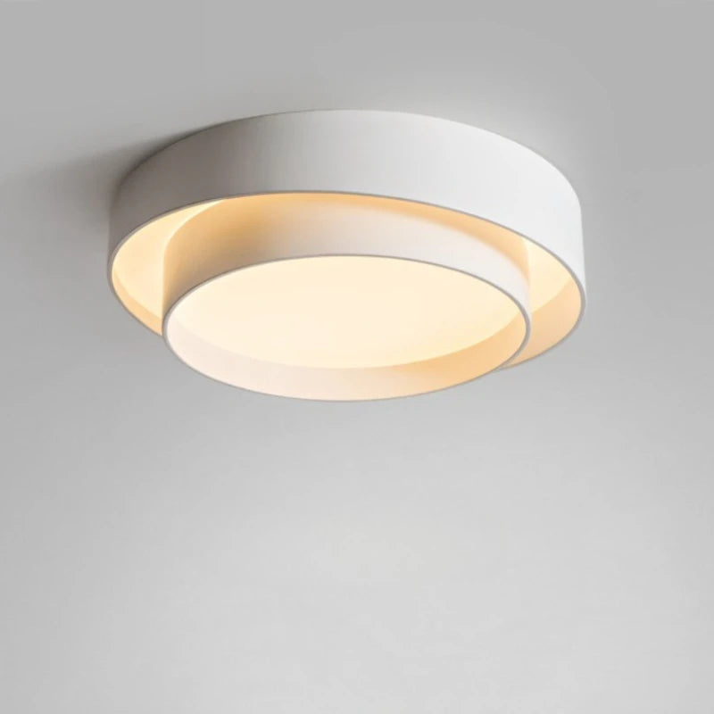 Cordless Ceiling Light Nordic Rattan Decorative Lamp — Bedroom & Hallway
