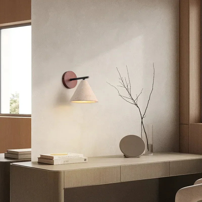 Natural Stone Wall Light | E27 | Bulb Included