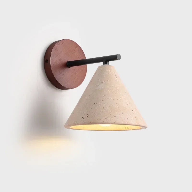 Natural Stone Wall Light | E27 | Bulb Included