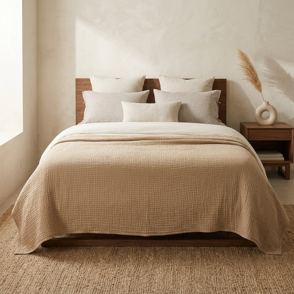 Cotton gauze blanket