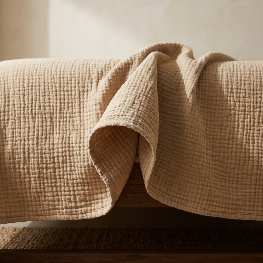 Cotton gauze blanket