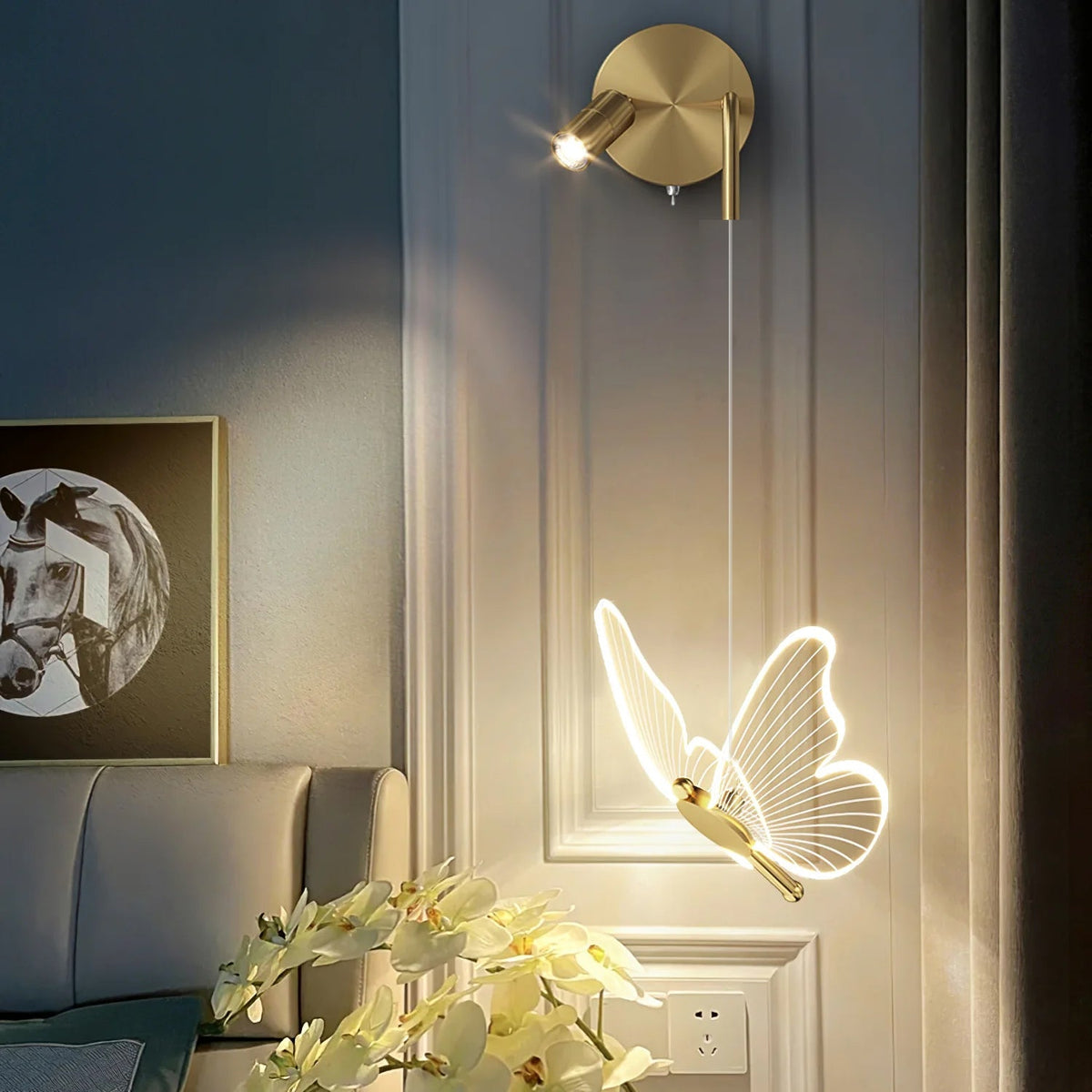 Kazamu Butterfly Wall Light – photo 5