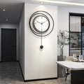 Minimal Metal Wall Clock
