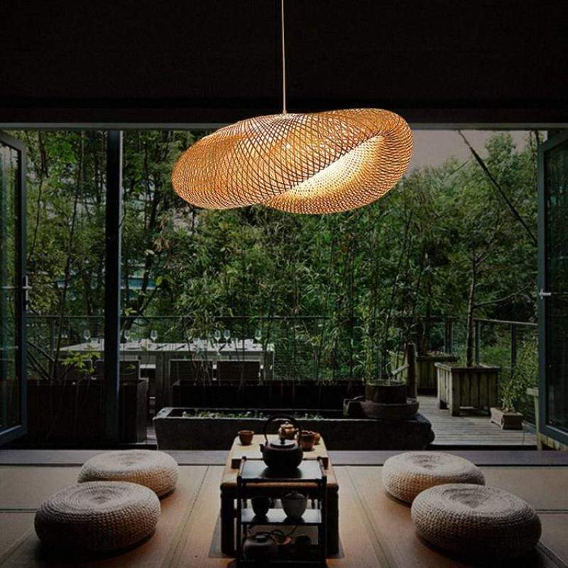 ZenBamboo Bamboo Pendant Light