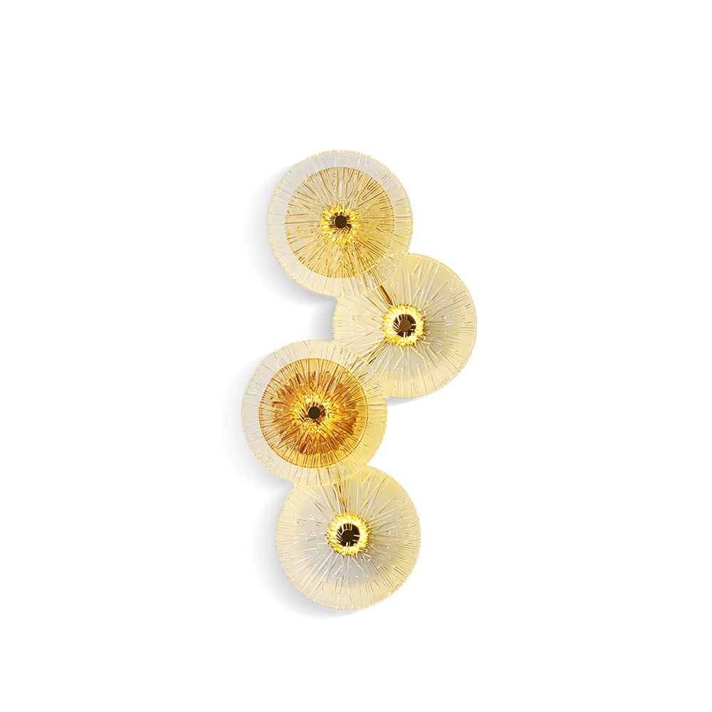 Kazamu Floral Lotus Wall Light