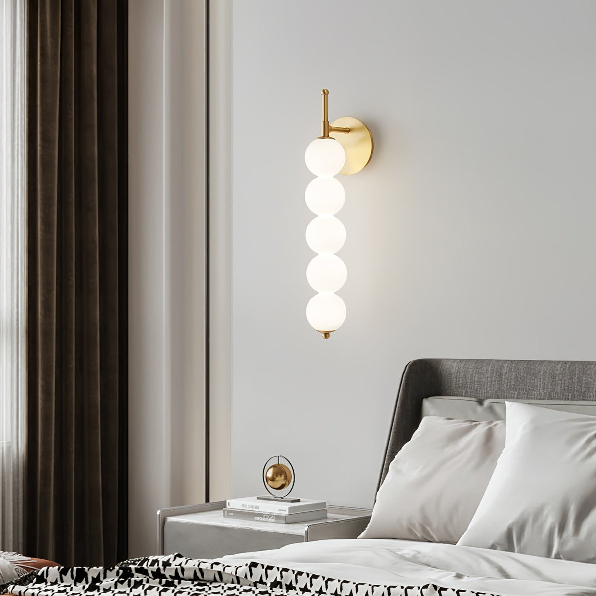 Kazamu Kazamu Multi-Arm Wall Light with White Shades – photo 2