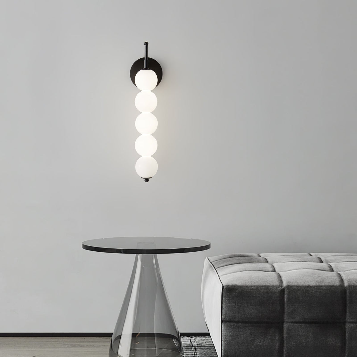 Kazamu Kazamu Multi-Arm Wall Light with White Shades – photo 3