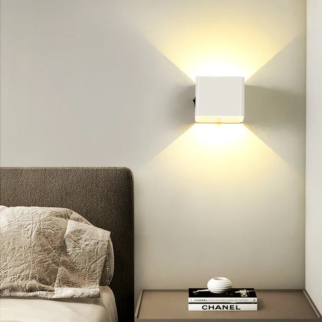 Cordless Wall Light Motion Sensor Rechargeable No Wiring