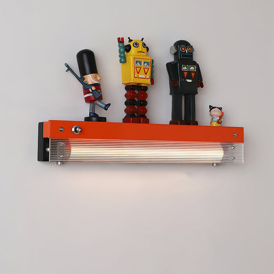 Kazamu Retro Shelf Wall Light – photo 6