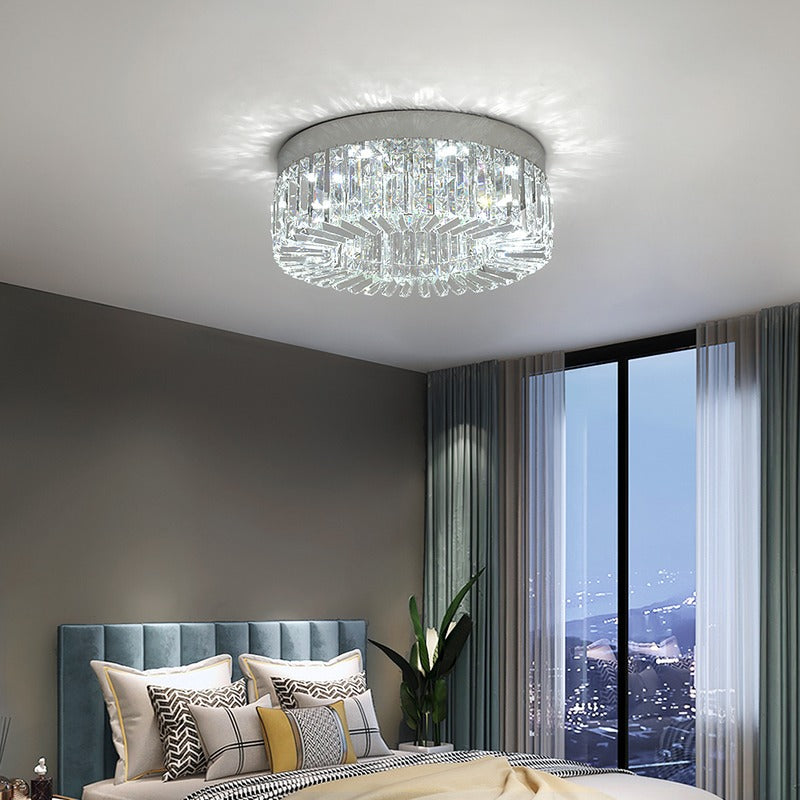 Crystal Ceiling Light | Gold