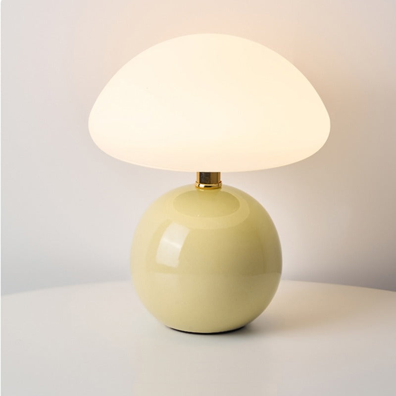 Ceramic Mushroom Table Lamp