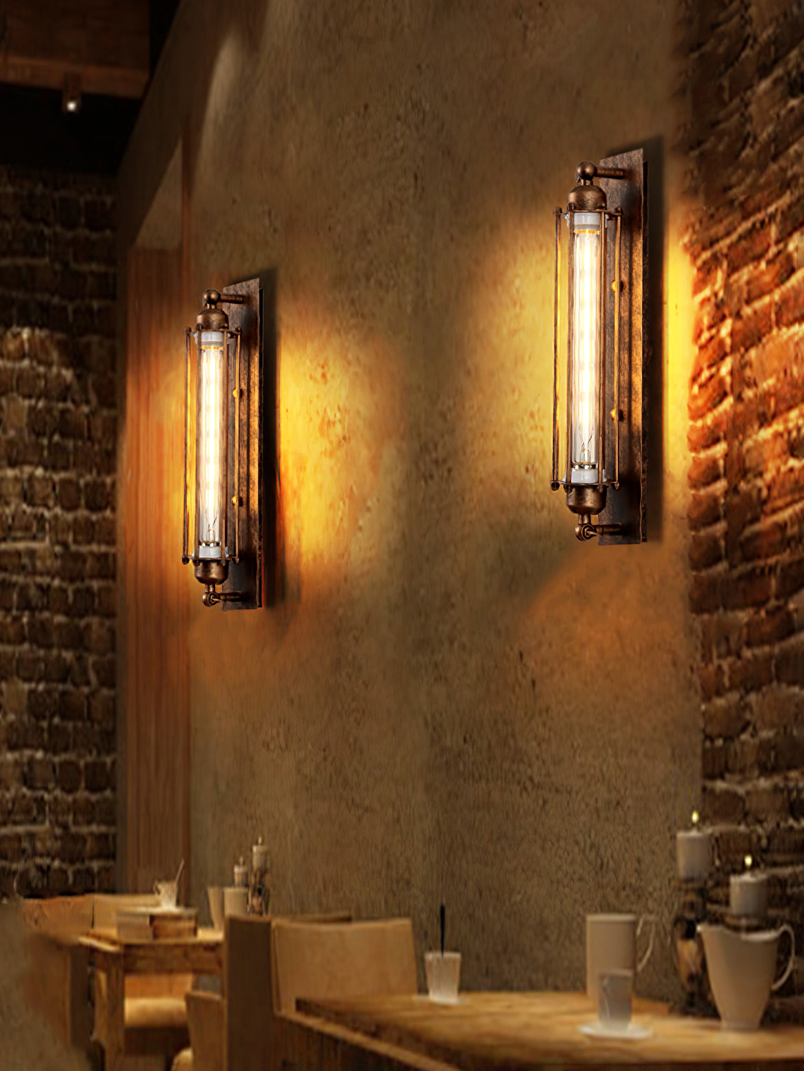 Kazamu Slim Cage Wall Light – photo 7